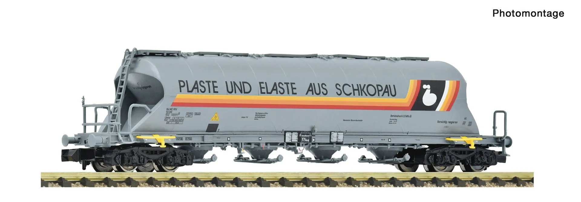 Fleischmann 6660217 - Staubsilowagen DR Ep.IV N 1:160