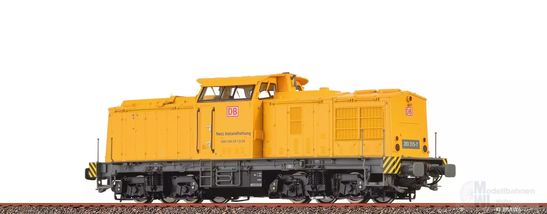 Brawa 41711 - Diesellok BR 203 315-7 DB Ep.VI H0/WS DIGITAL EXTRA