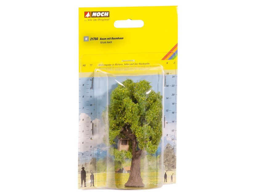 Noch 21766 - Baum mit Baumhaus 10 cm hoch N 1:160