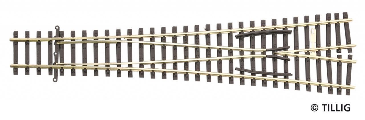 Tillig 83382 - Aussenbogenweiche 12° TT 1:120