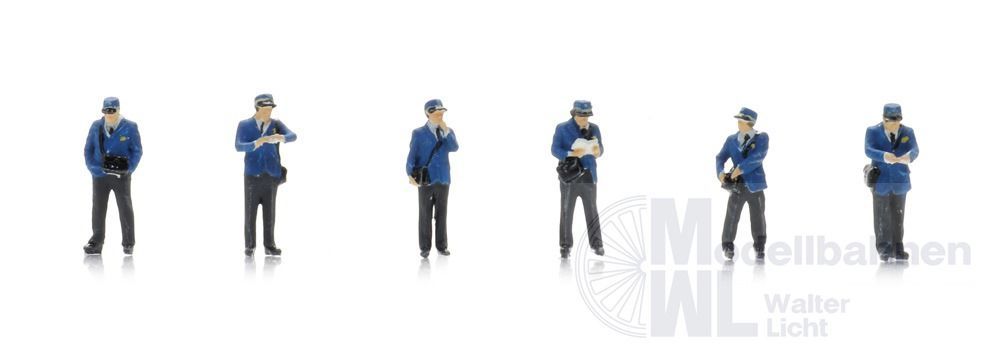 ARTITEC b.v. 5160011 - NS Schaffner 80er Jahre (6x) N 1:160 ARTITEC b.v. 5160011 - NS Schaffner 80er Jahre (6x) N 1:160