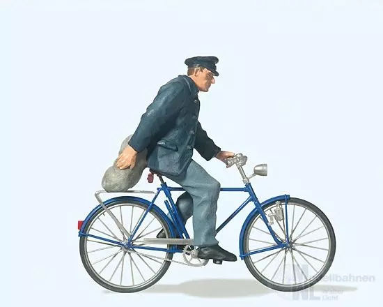 Preiser 45067 - Bauer auf Fahrrad Spur G