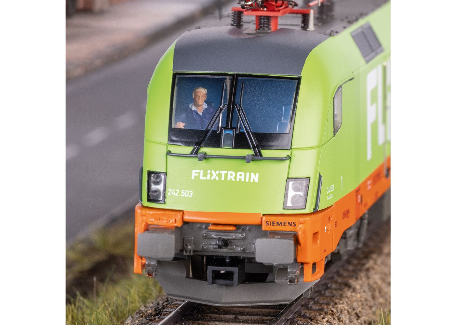 Märklin 39872 - MHI E-Lok BR 242.503 Flixtrain Ep.VI H0/WS Sound mfx