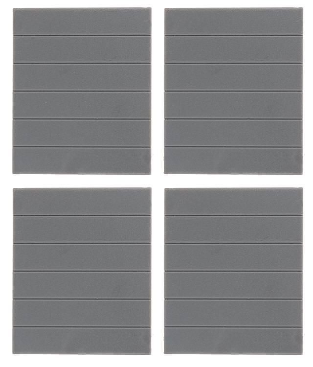 Faller 180880 - 4 Geschlossene Wandelemente Goldbeck H0 1:87