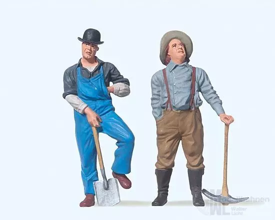 Preiser 45101 - Gleisbauarbeiter. Um 1900 Spur G