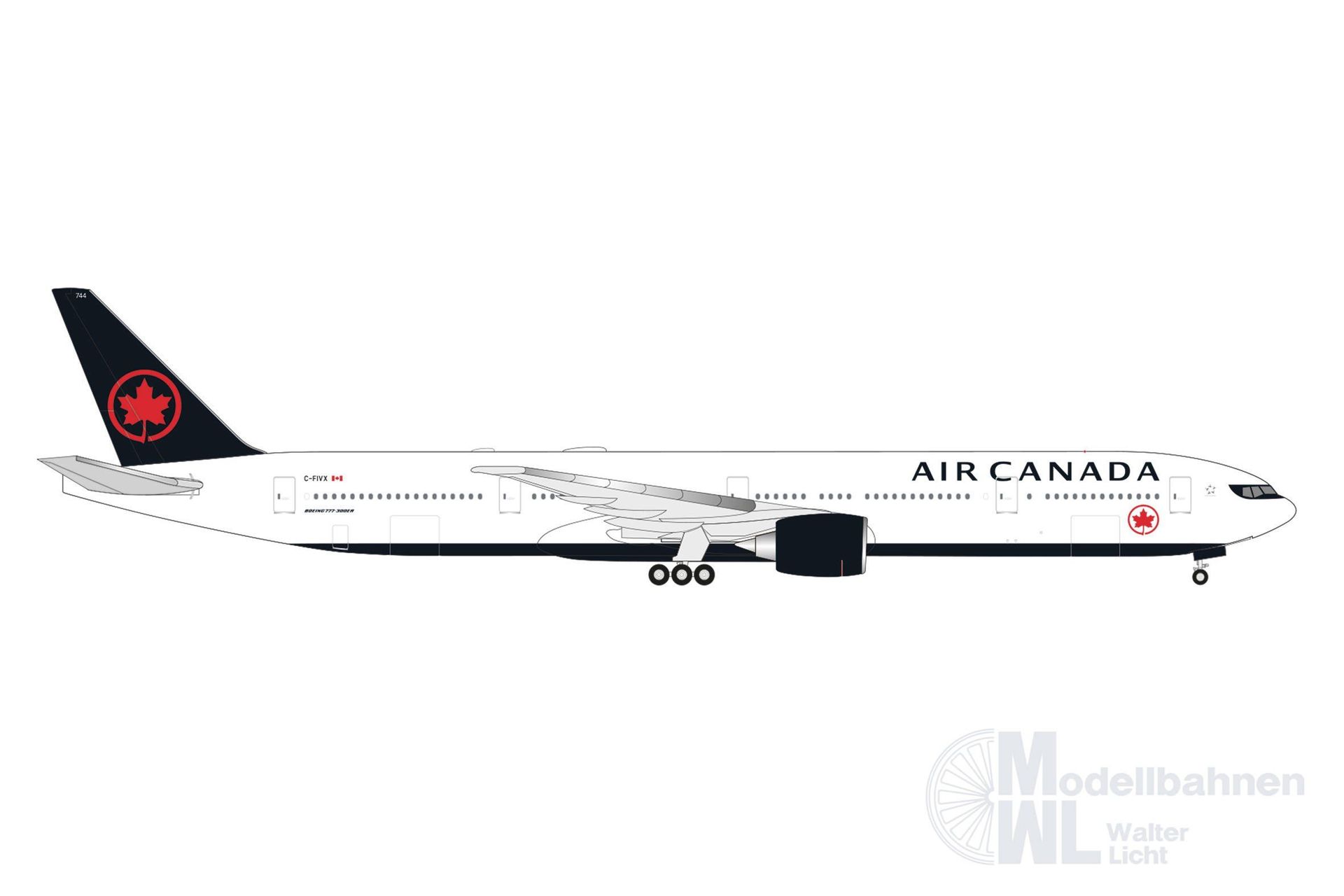 Herpa 537636 - Boeing 777-300ER Air Canada 1:500