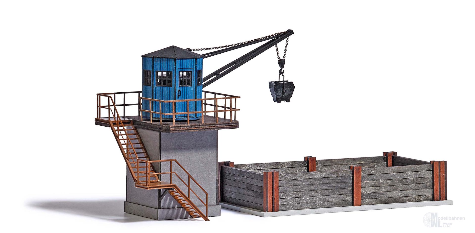 Busch 1970 - Bekohlungsanlage H0 1:87