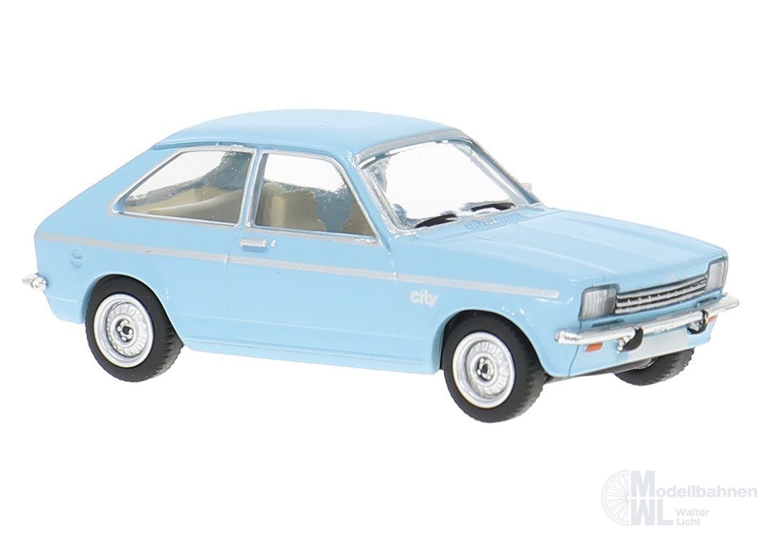 PCX-Models 870772 - Opel Kadett C City, hellblau H0 1:87