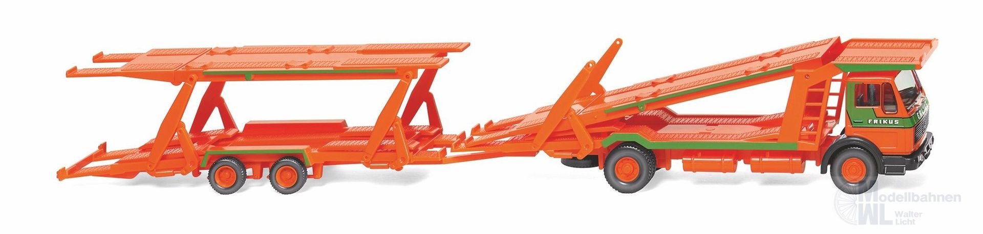 Wiking 058048 - Autotransporter Mercedes-Benz Frikus H0 1:87 Wiking 058048 - Autotransporter Mercedes-Benz Frikus H0 1:87