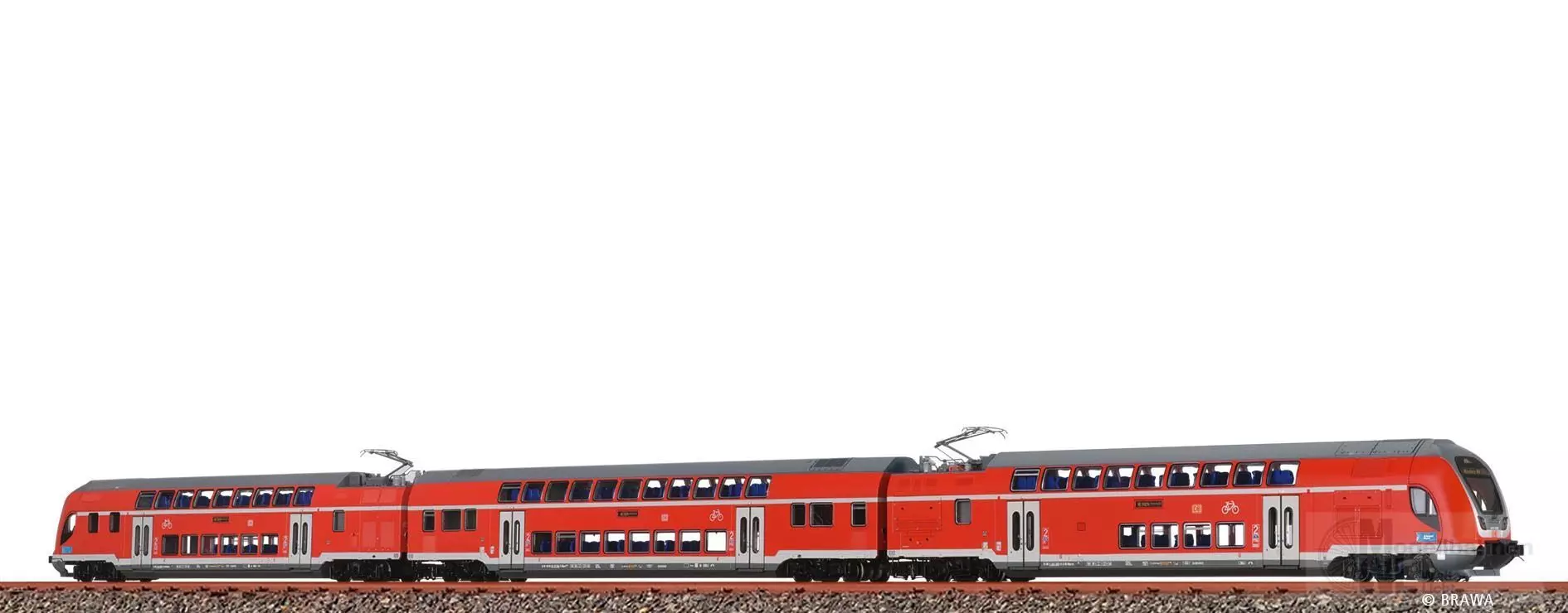 Brawa 44593 - TWINDEXX Vario® Triebzug DB AG Ep.VI H0/WS Sound