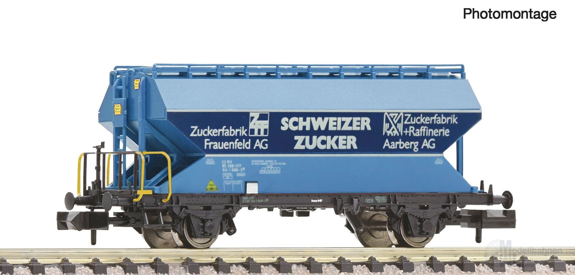 Fleischmann 6660123 - Getreidesilowagen SBB Ep.IV N 1:160 Fleischmann 6660123 - Getreidesilowagen SBB Ep.IV N 1:160