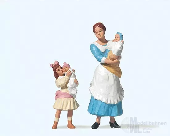 Preiser 45060 - Kindermädchen mit Kindern Spur G