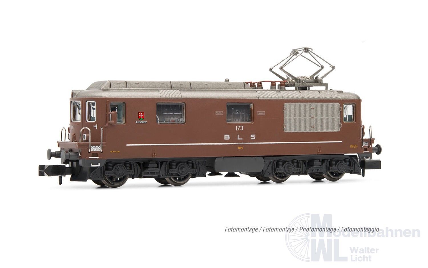 Arnold 2627S - E-Lok Re 4/4 BLS Ep.IV/V 173 Lötschental N 1:160 Sound