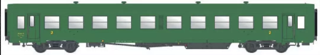 LS Models MW40028 - Personenwagen SNCF Ep.IIId USIBmyfi U61 2.Kl. H0/GL