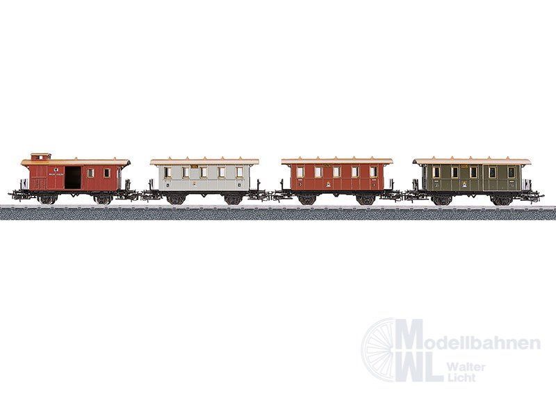 Märklin 4035 - MÄRKLIN - Wagen-Set Preußische Personenwagen KPEV Ep.I 4.tlg. H0/WS