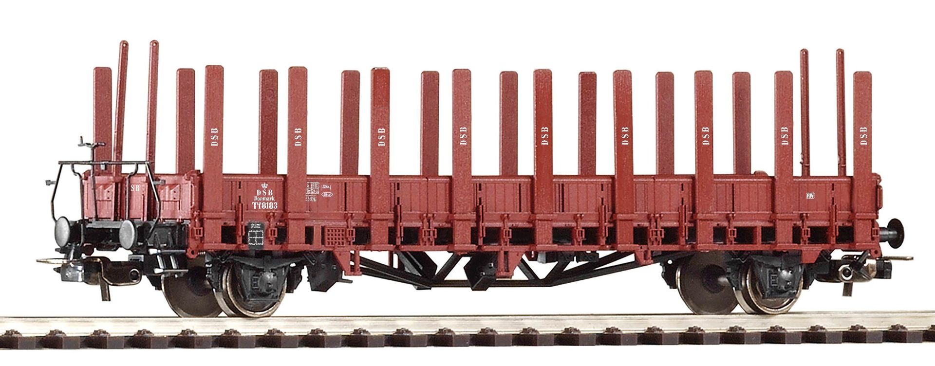 Piko 54459 - Rungenwagen DSB Ep.III ex Ulm mit Bremserbühne H0/GL Piko 54459 - Rungenwagen DSB Ep.III ex Ulm mit Bremserbühne H0/GL