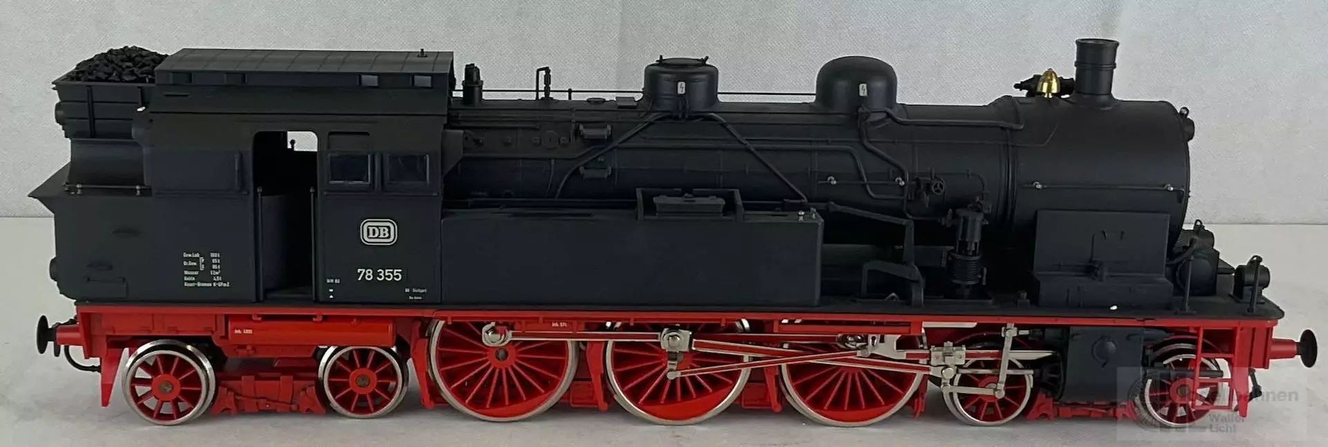 Märklin 5706 - MÄRKLIN - Dampflok BR 78 355 DB Ep.III Spur 1