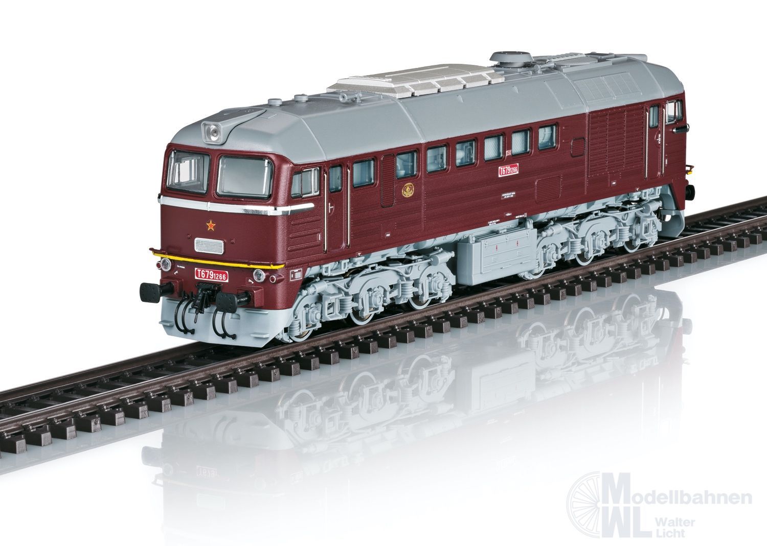 Trix 25202 - Diesellok T 679.1266 CSD Ep.IV H0/GL Sound Trix 25202 - Diesellok T 679.1266 CSD Ep.IV H0/GL Sound