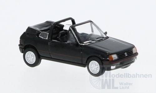 PCX-Models 870503 - Peugeot 205 Cabrio schwarz 1986 H0 1:87