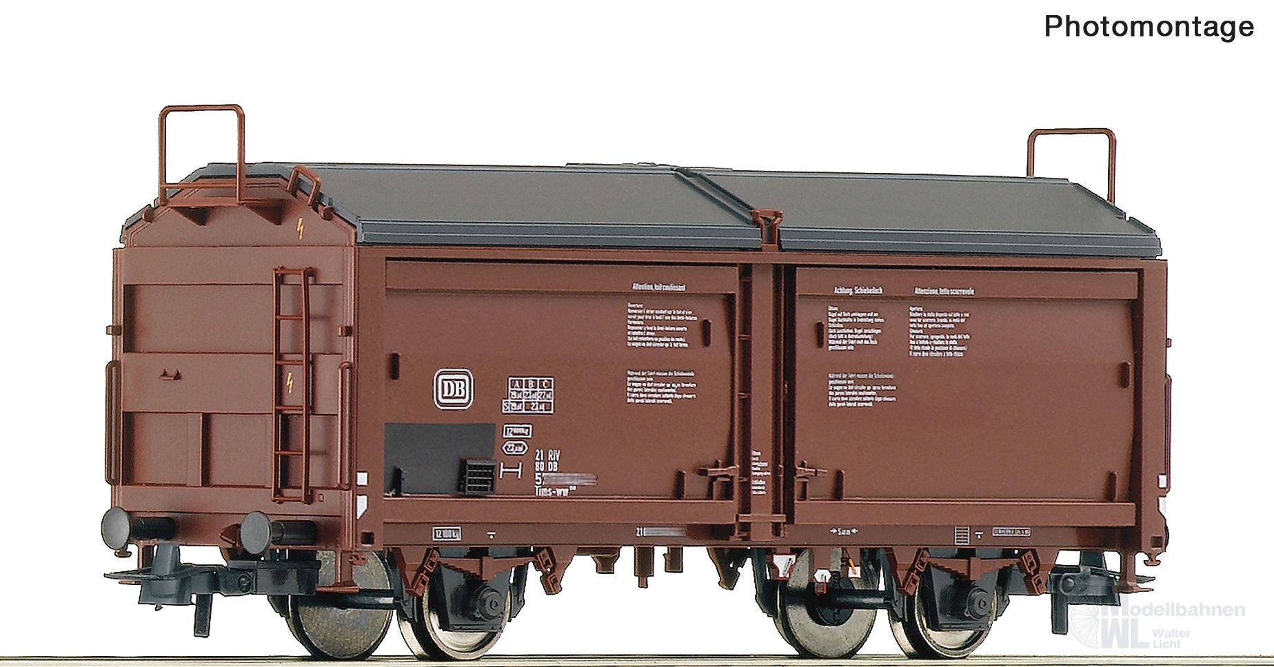 Roco 6600264 - Schiebedachwagen DB Ep.IV H0/GL