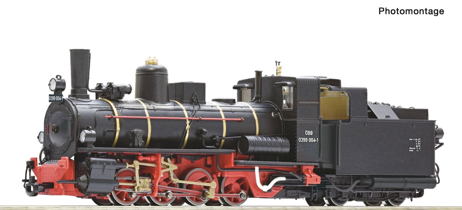 Roco 7140002 - Dampflok Rh 399 ÖBB H0/GL