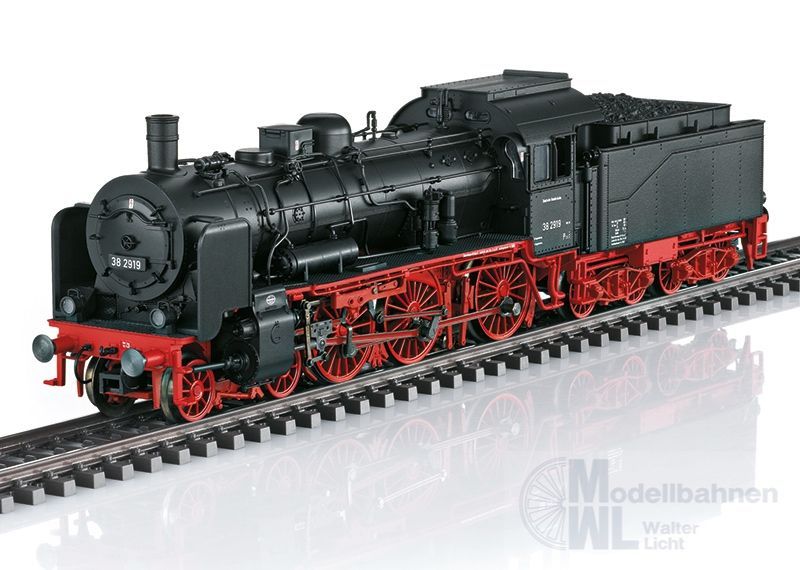 Märklin 39380 - MÄRKLIN - Dampflok BR 38 DB Ep.III H0/WS Sound Märklin 39380 - MÄRKLIN - Dampflok BR 38 DB Ep.III H0/WS Sound