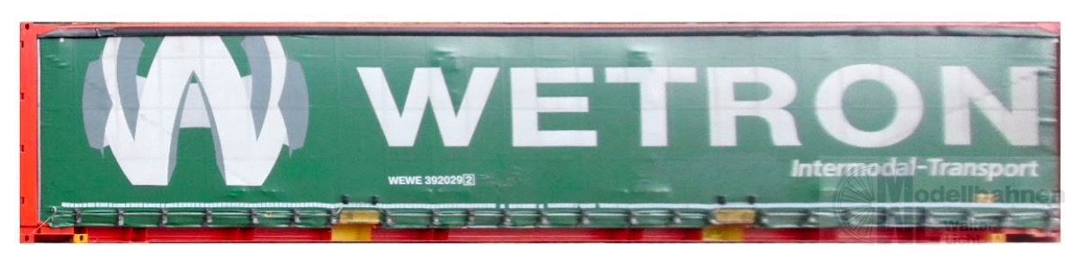 Sudexpress S6025 - Intermodal Wechselpritsche 45' WETRON H0 1:87