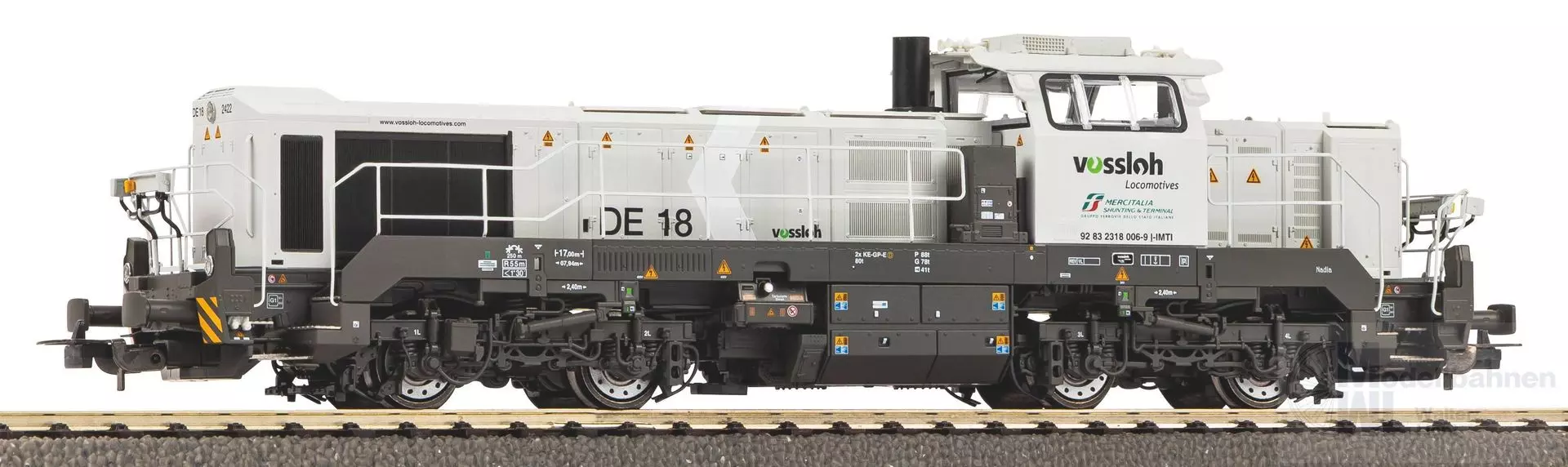 Piko 52364 - Diesellok DE 18 Mercitalia Ep.VI H0/GL