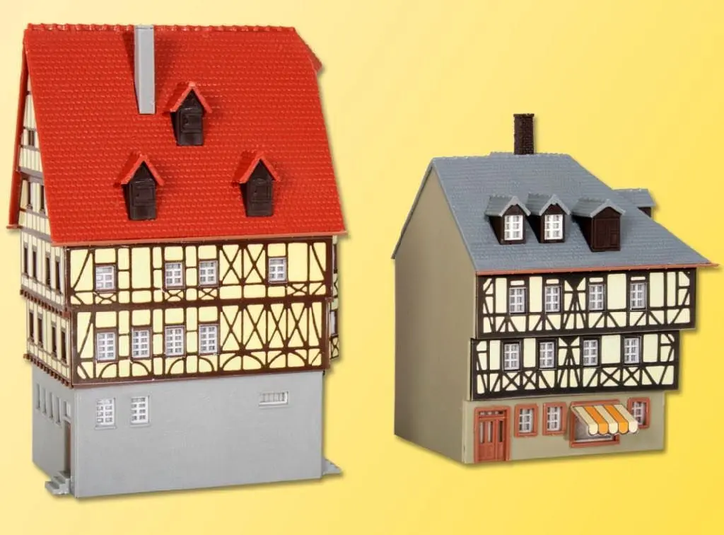 Kibri 37101 - Hohes Haus und Eckhaus N 1:160