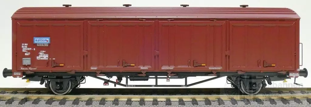 Exact Train 20828 - Güterwagen gedeckt NS Ep.V Hbis 281 Railion H0/GL