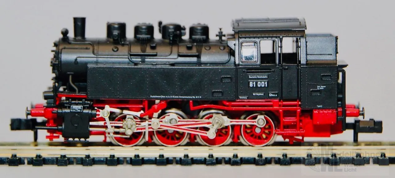 Fleischmann 7065 - FLEISCHMANN - Dampflok BR 81 001 DB Ep.III  N 1:160