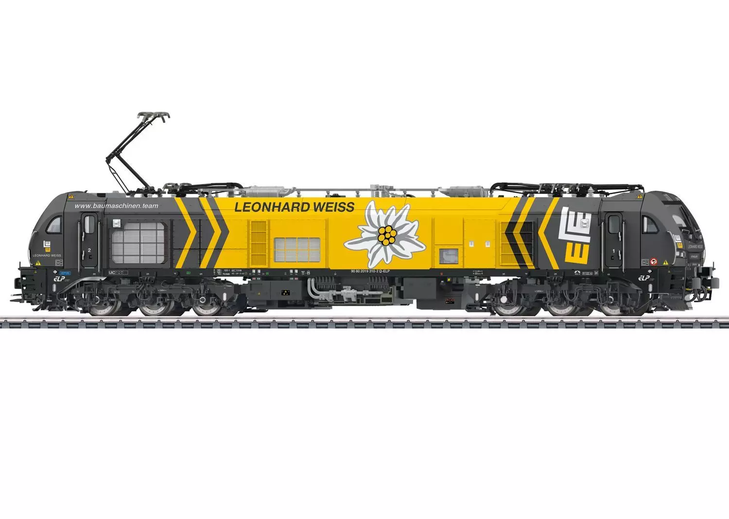 Märklin 38905 - Zweikraftlok Euro9000 BR 2019 Leonhard Weiss Ep.VI H0/WS Sound