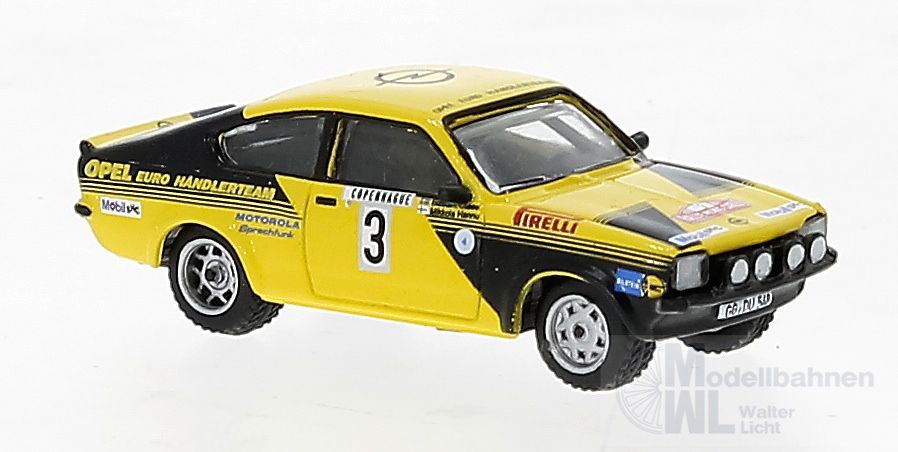 Brekina 20403 - Opel Kadett C #3 H.Mikkola Monte Carlo 1976 H0 1:87