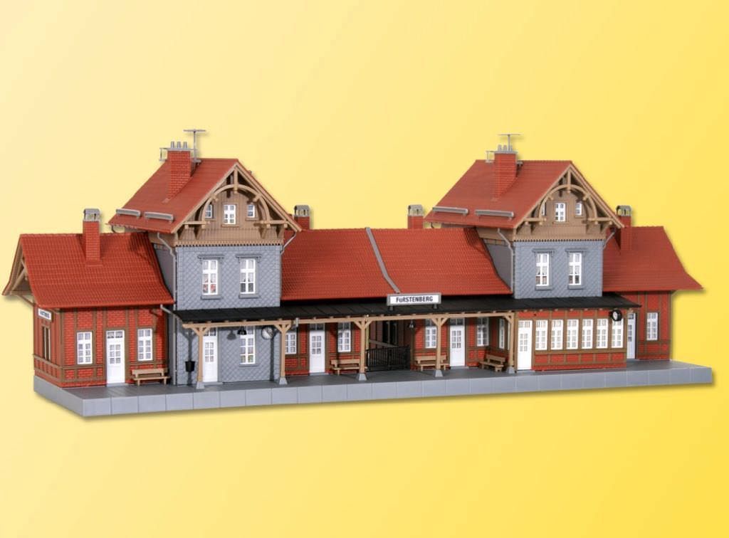 Kibri 39367 - Bahnhof Fürstenberg H0 1:87