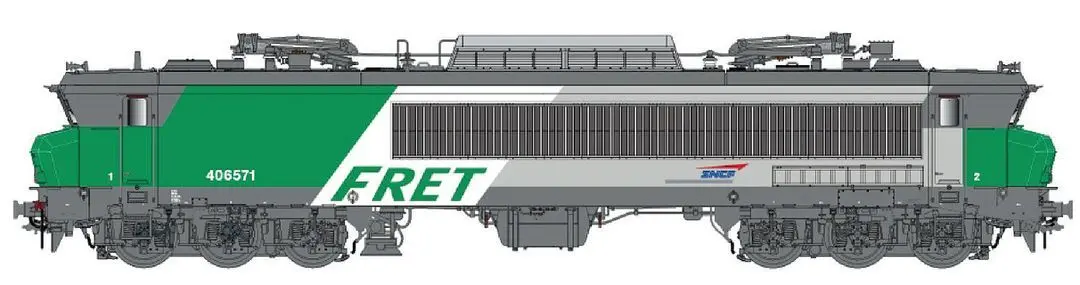 LS Models  - E-Lok CC 6571 SNCF FRET, Ep.V-VI, Sound