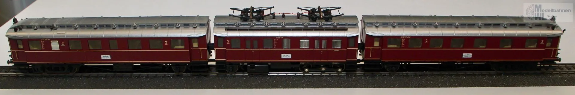 Märklin 37265 - MÄRKLIN - Triebzug ET 87 DB Ep.III H0/WS Digital