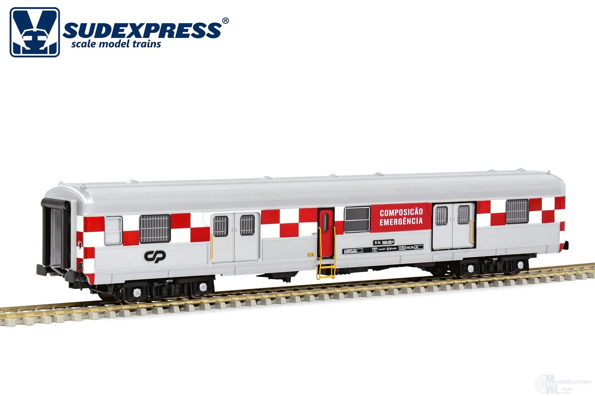 Sudexpress S9269150 - Gepäckwagen CP Ep.VI 92-69 H0/GL