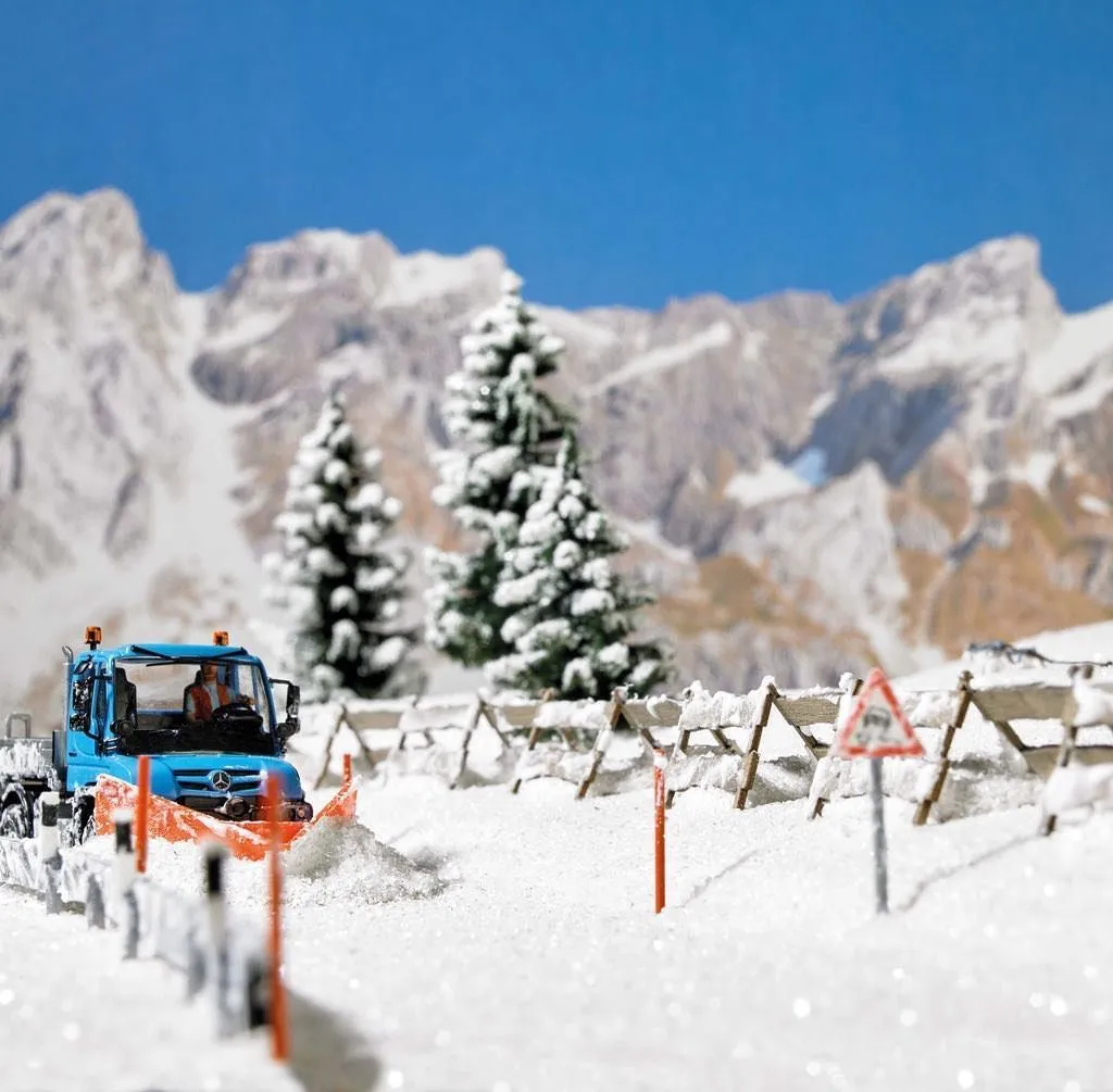 Busch 1120 - Schneefangzäune usw. H0 1:87