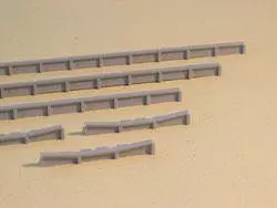 Auhagen 41201 - Bahnsteigkanten 7 mm H0 1:87