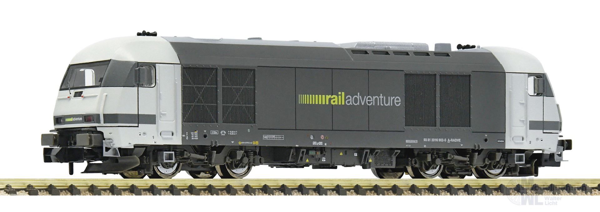Fleischmann 7370017 - Diesellok BR 2016 902-5 RailAdventure Ep.VI N 1:160 Sound Fleischmann 7370017 - Diesellok BR 2016 902-5 RailAdventure Ep.VI N 1:160 Sound