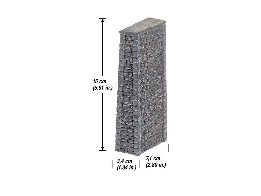 Noch 58661 - Brückenpfeiler Bruchstein-Viadukt H0 1:87 Noch 58661 - Brückenpfeiler Bruchstein-Viadukt H0 1:87
