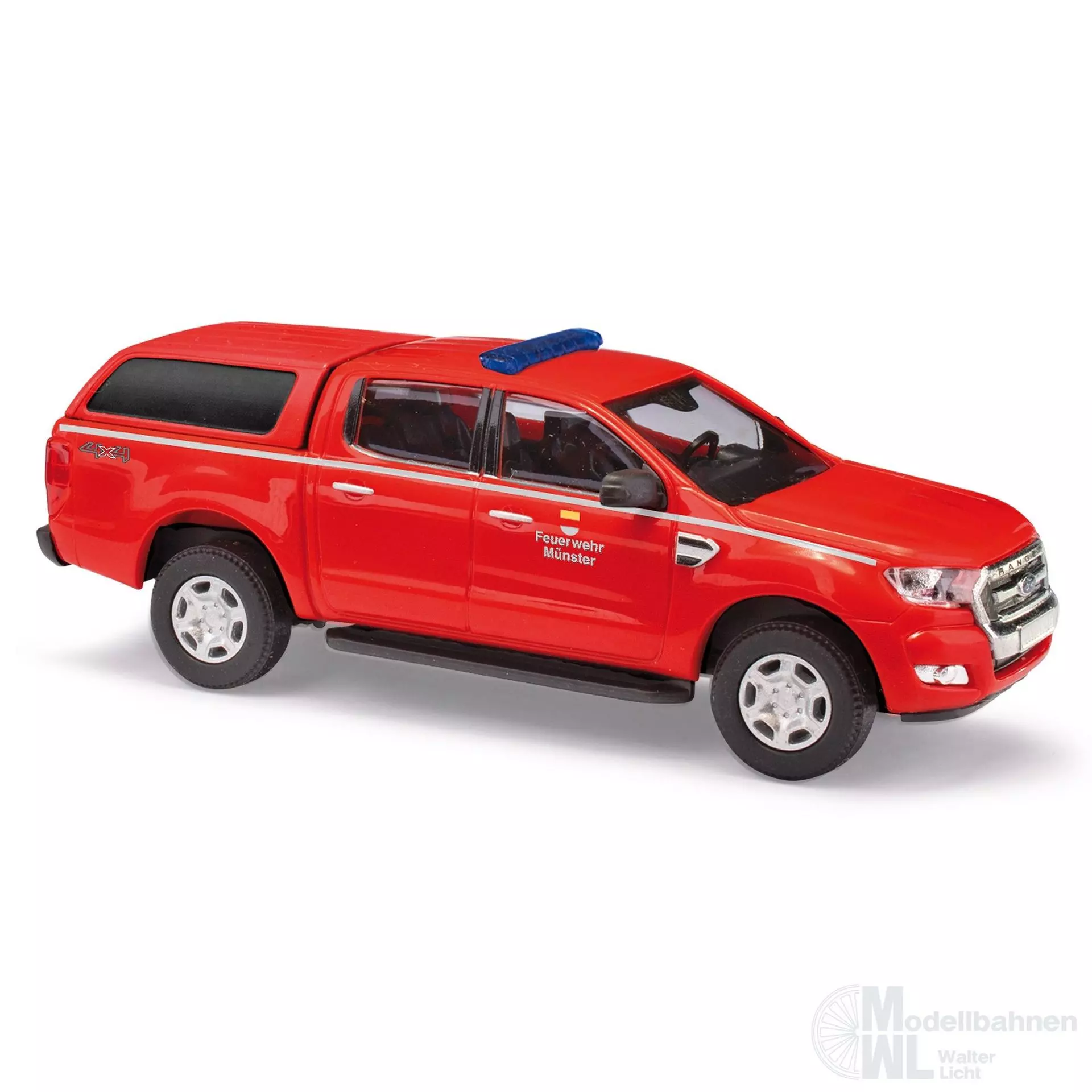 Busch 52845 - Ford Ranger mit Hardtop Feuerwehr Münster H0 1:87