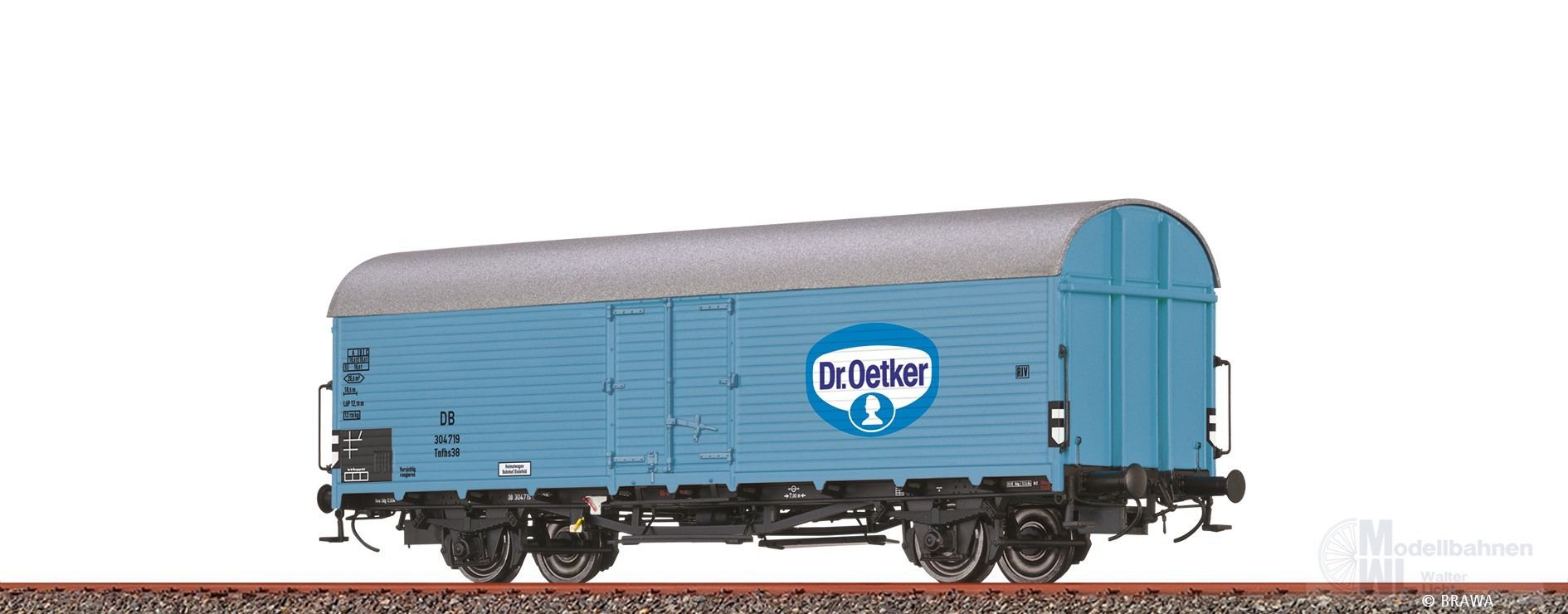 Brawa 47645 - Kühlwagen DB Ep.III Dr. Oetker H0/GL Brawa 47645 - Kühlwagen DB Ep.III Dr. Oetker H0/GL