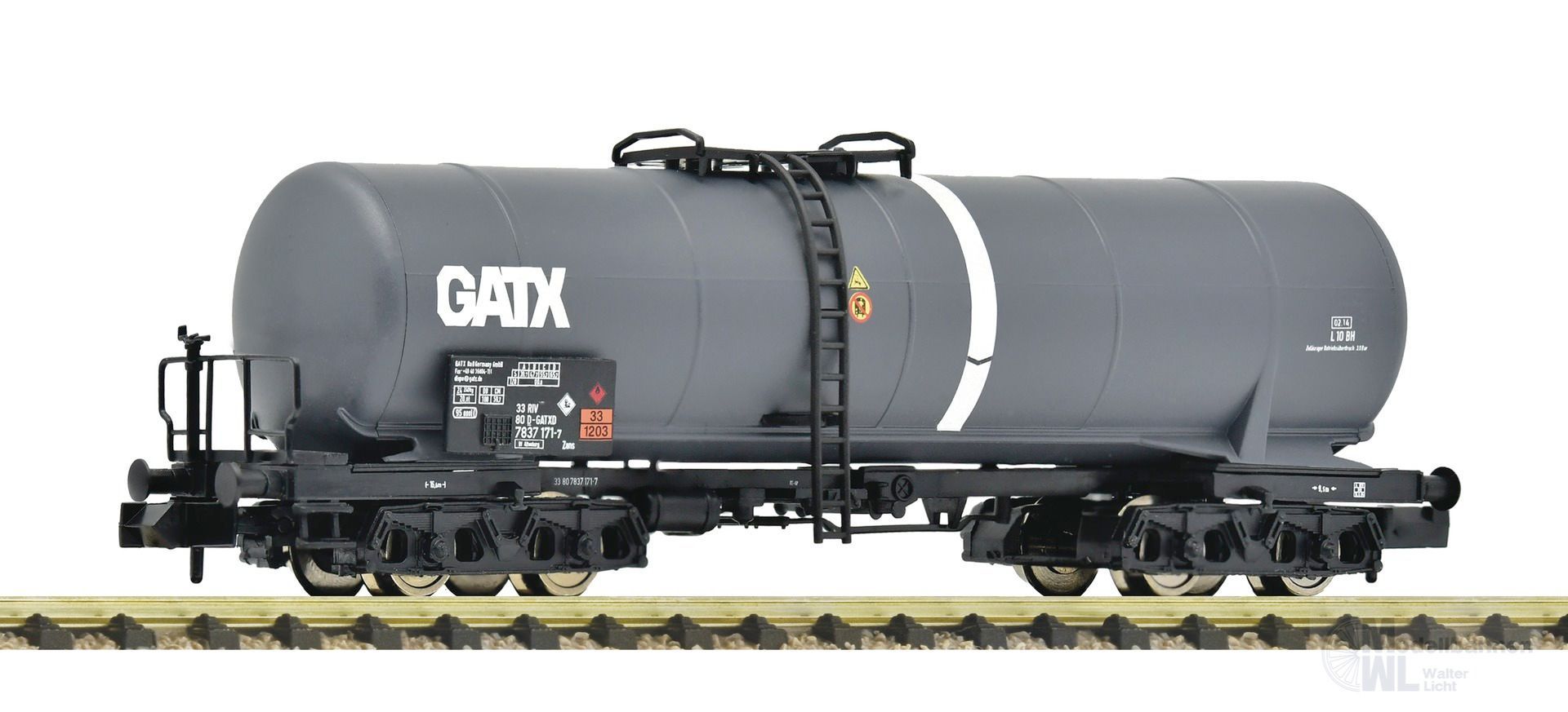 Fleischmann 6660107 - Kesselwagen GATX Ep.VI N 1:160 Fleischmann 6660107 - Kesselwagen GATX Ep.VI N 1:160