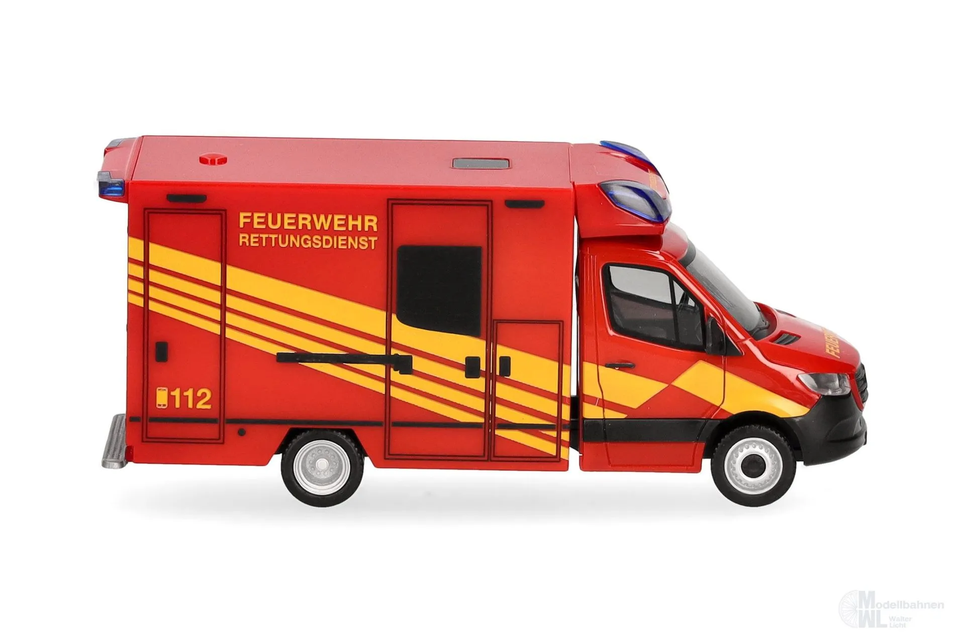 Herpa 098755 - Mercedes-Benz Sprinter 18 Fahrtec RTW FW H0 1:87
