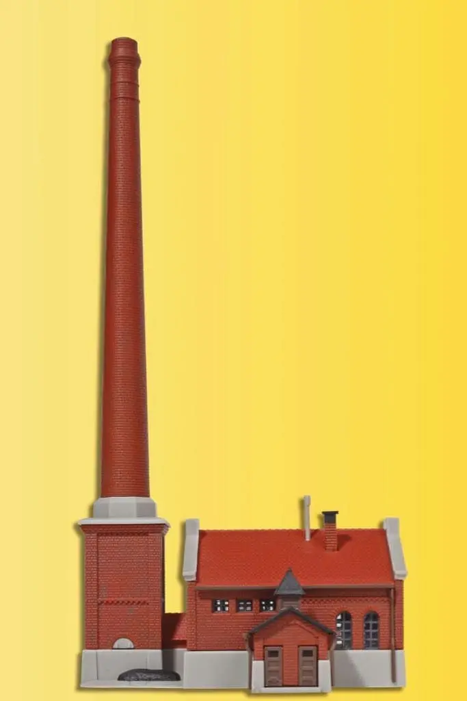Kibri 36605 - Kesselhaus mit Kamin Z 1:220