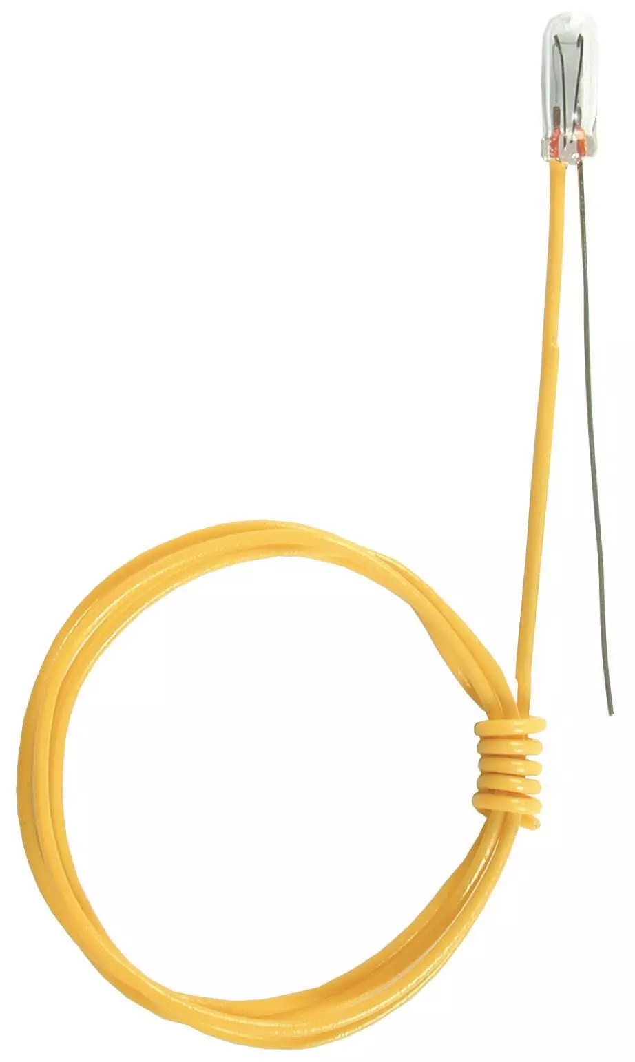 Viessmann 6229 - Glühlampe klar T 3/4 2,3mm 16V 30mA 1 Kabel 1 balnker Draht