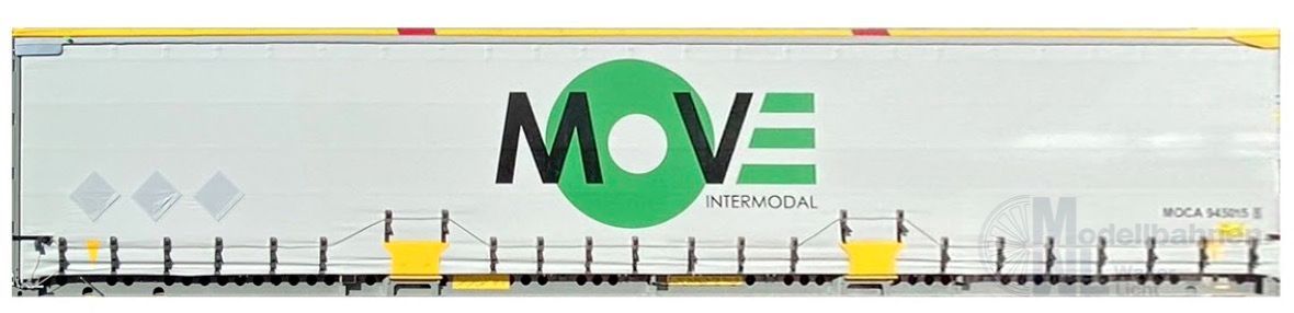 Sudexpress S6016 - Intermodal Wechselpritsche 45' MOVE INTERMODAL H0 1:87