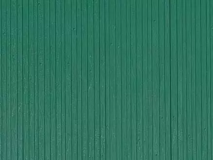 Auhagen 52419 - 1 Bretterwandplatte grün lose H0 1:87 / TT 1:120