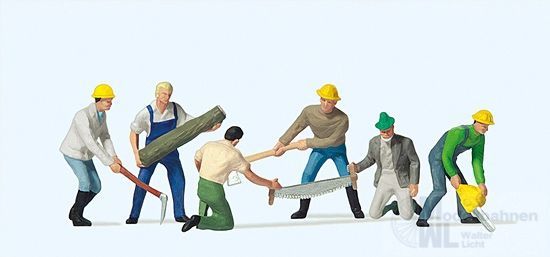 Preiser 10042 - Waldarbeiter H0 1:87